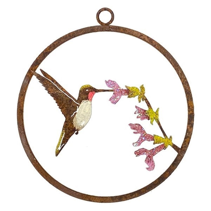 Painted Hummingbird on Salvia Ring