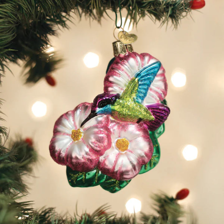 Magnificent Hummingbird Old World Ornament