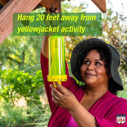 Yellow Jacket Trap Reusable by Rescue