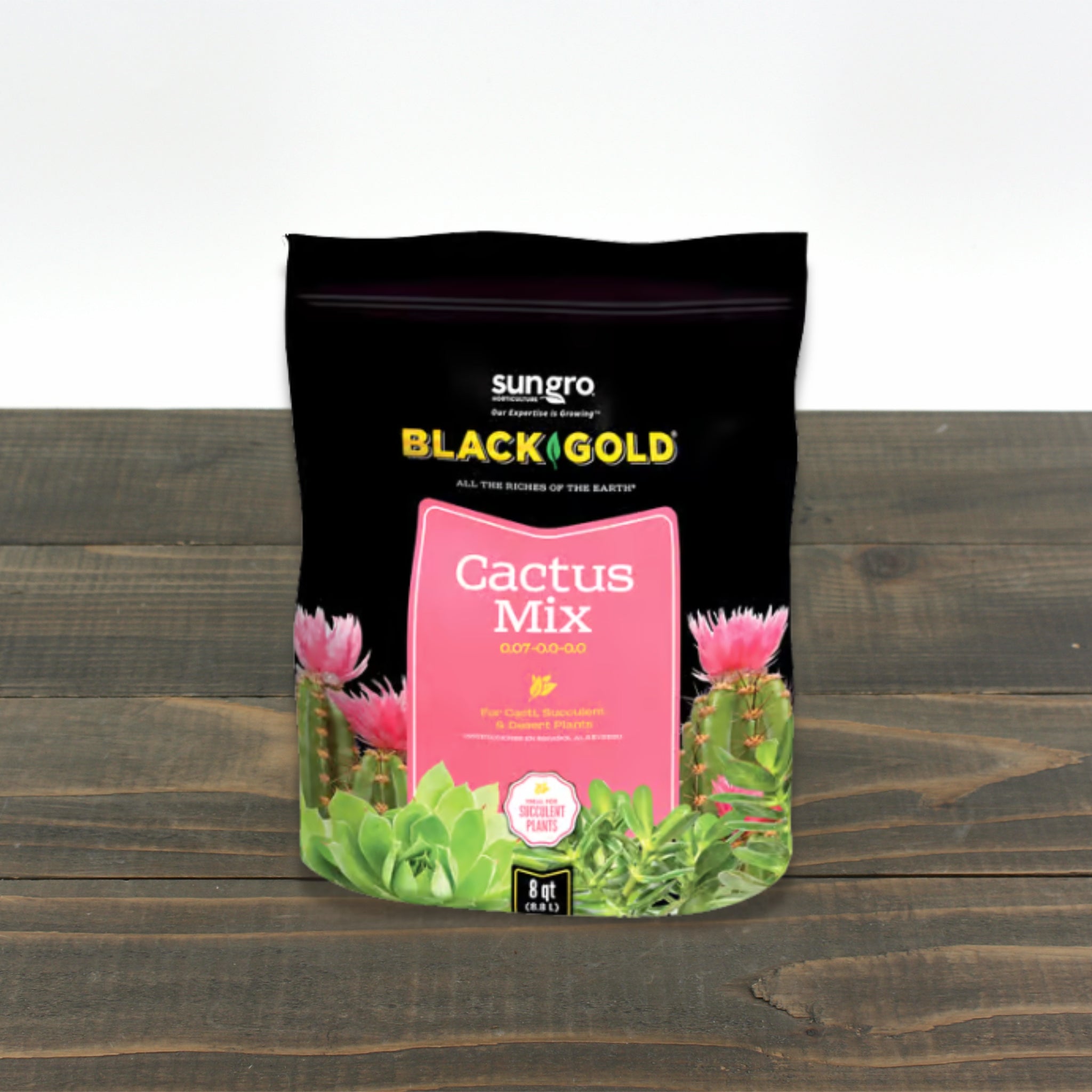 Black Gold Cactus Potting Mix 8 Quarts