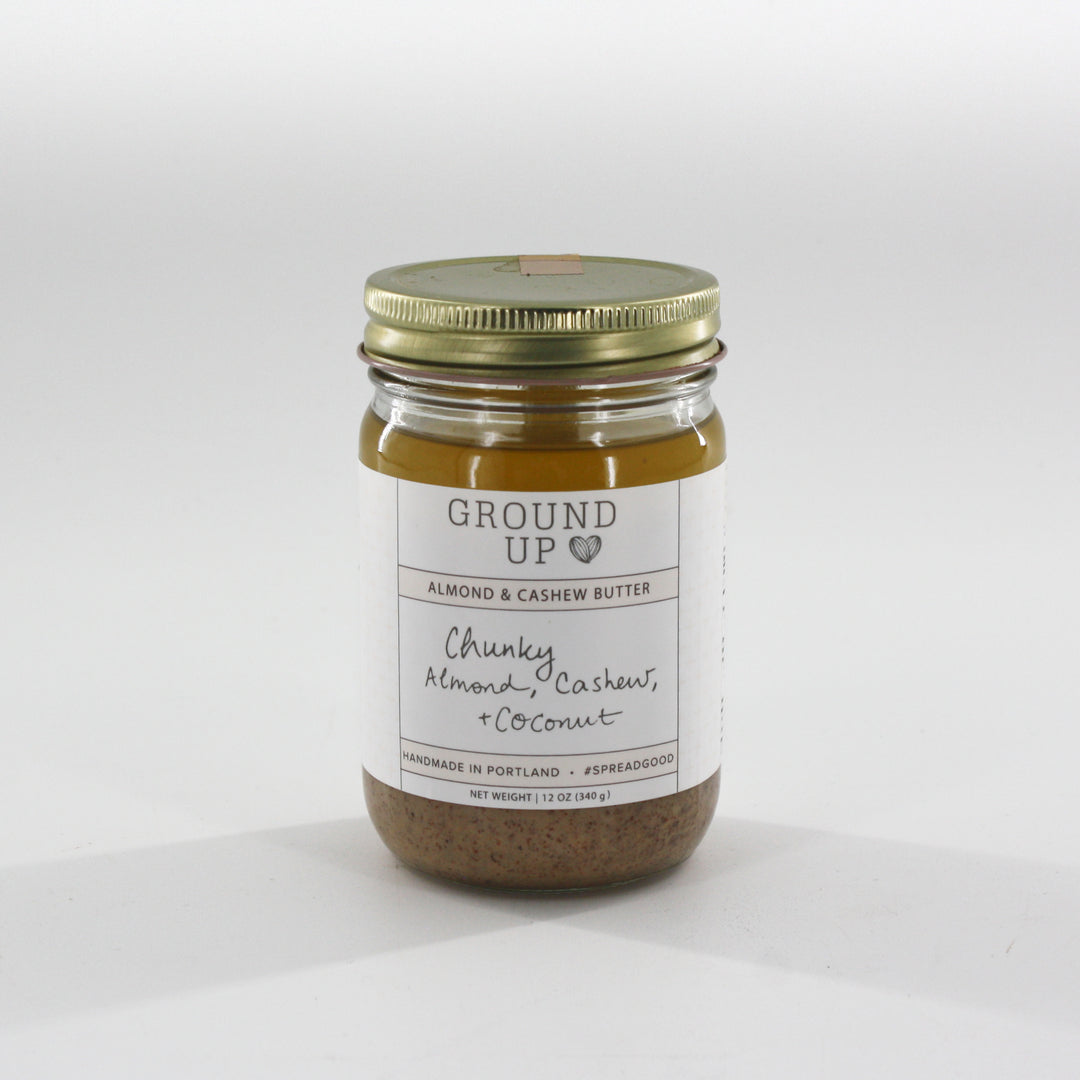 Ground Up Almond and Cashew Butter