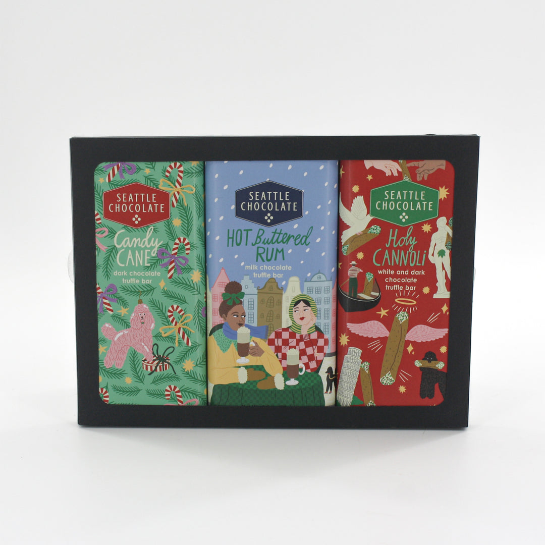 Seattle Chocolate Seasons Greetings Trio
