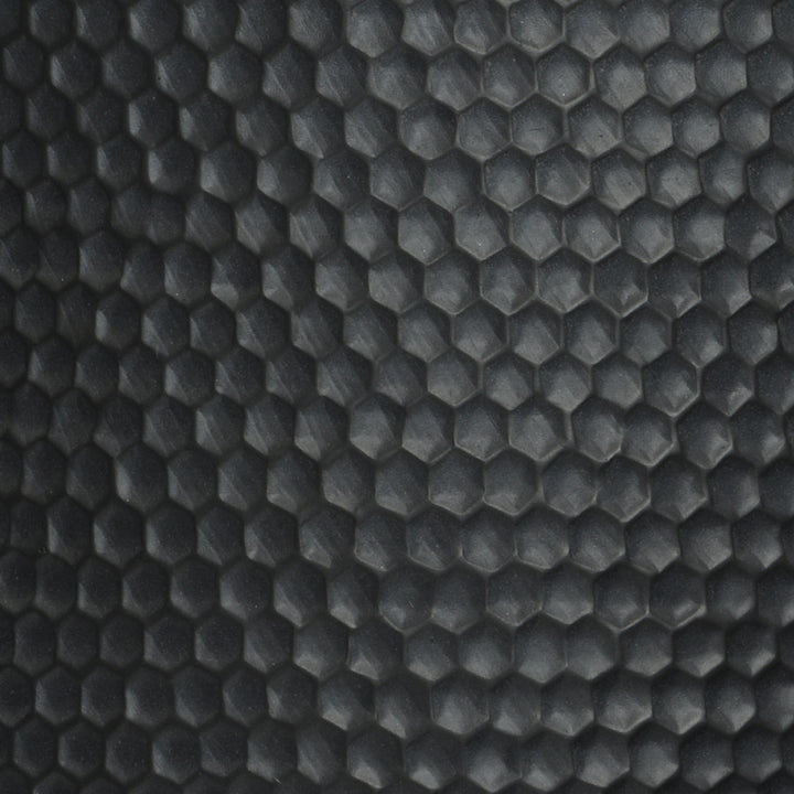 Zoe Honeycomb Fiber Clay Pot - Black