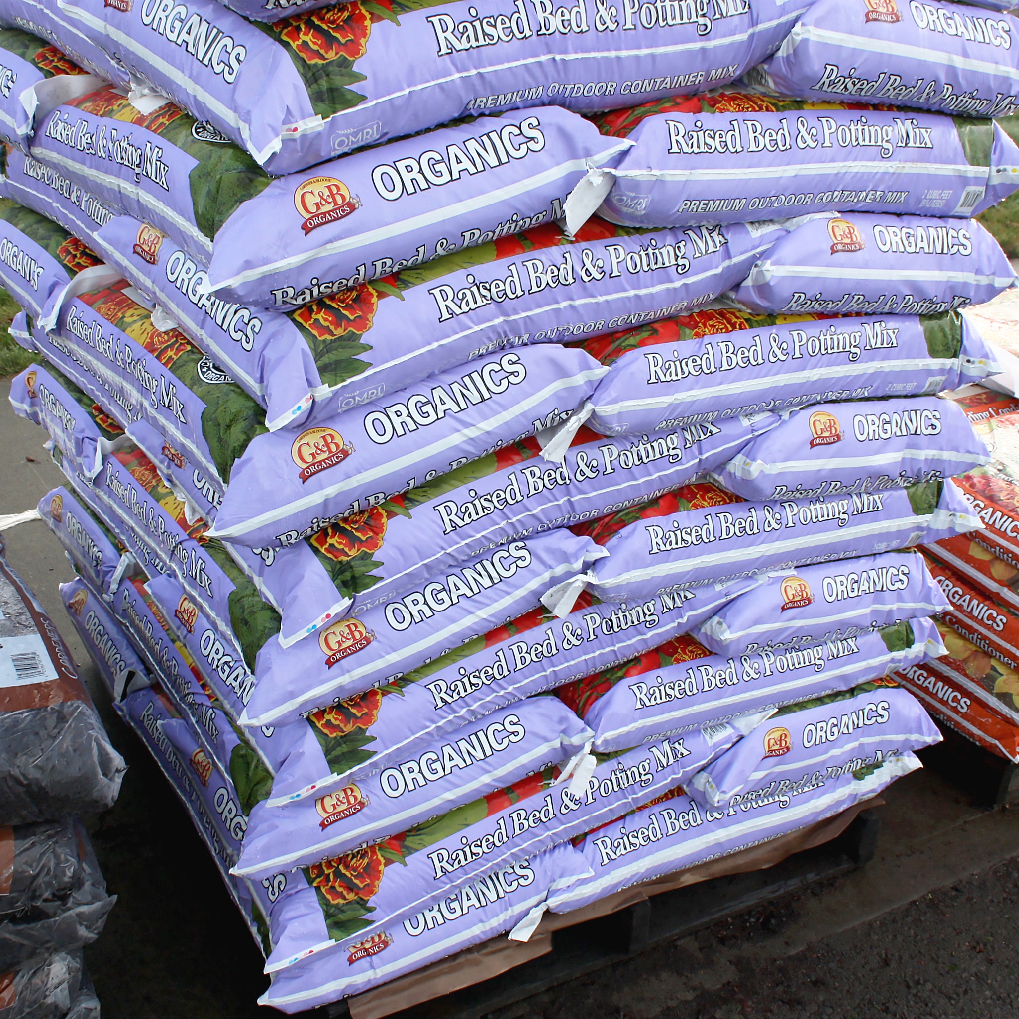 g&b raised bed and potting mix G&B Organics Raised Bed Potting Mix