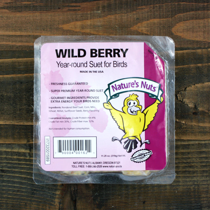 Nature's Nuts Wild Berry Suet