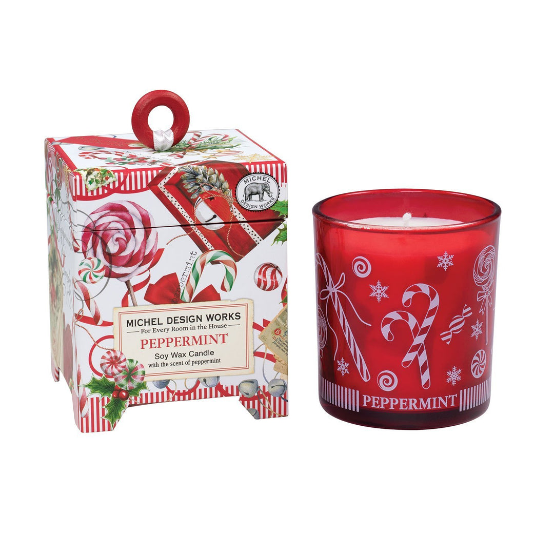 Peppermint Soy Candle 6.5 oz.