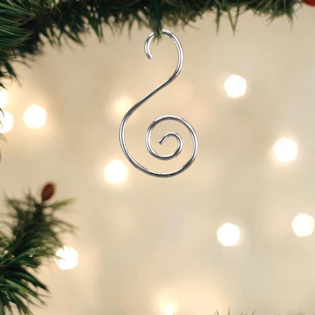 24 Silver or Gold S-Hooks Ornament