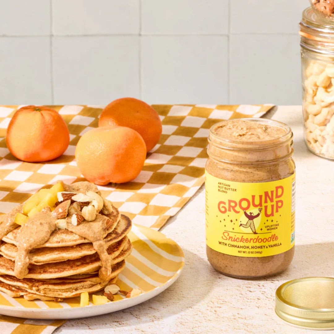 Ground Up Snickerdoodle Almond, Cashew & Coconut Butter