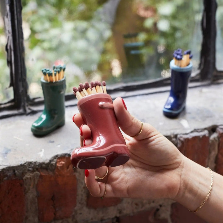 Paddywax Wellington Boot Match Holder
