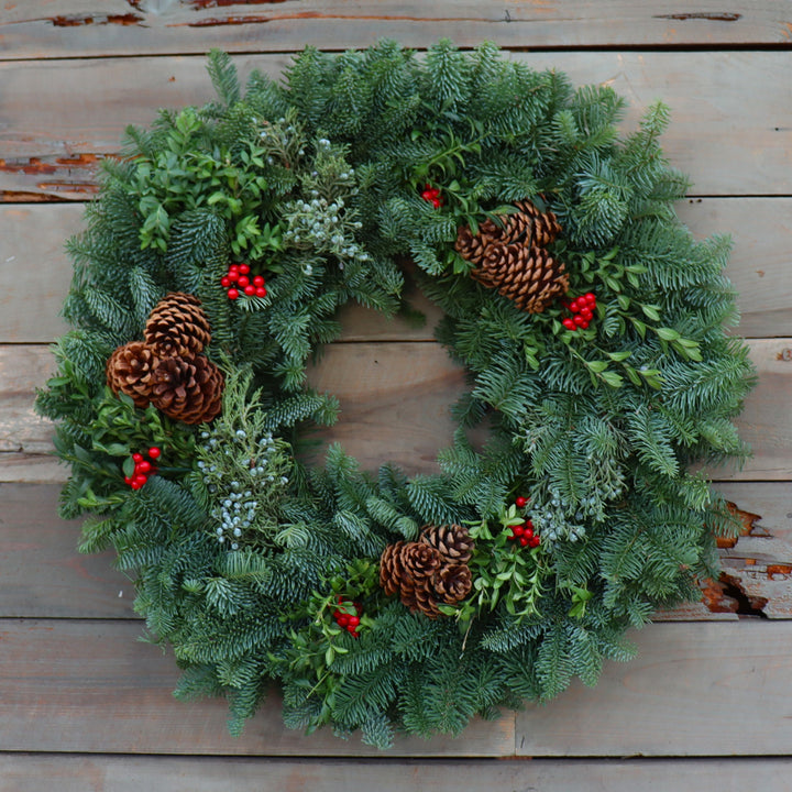 Forest Elegance Wreath 14"