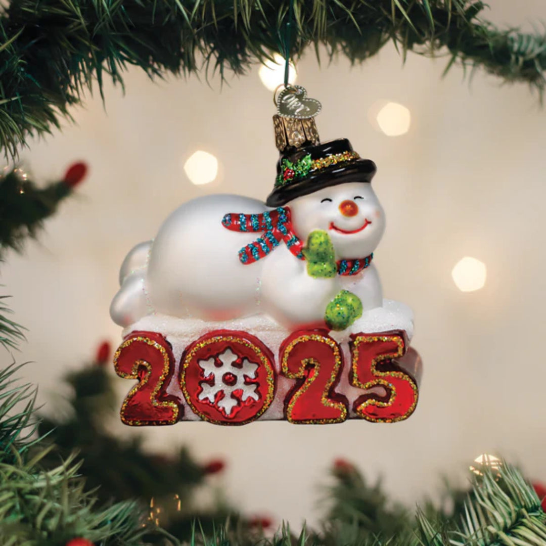 2025 Snowman Old World Ornament