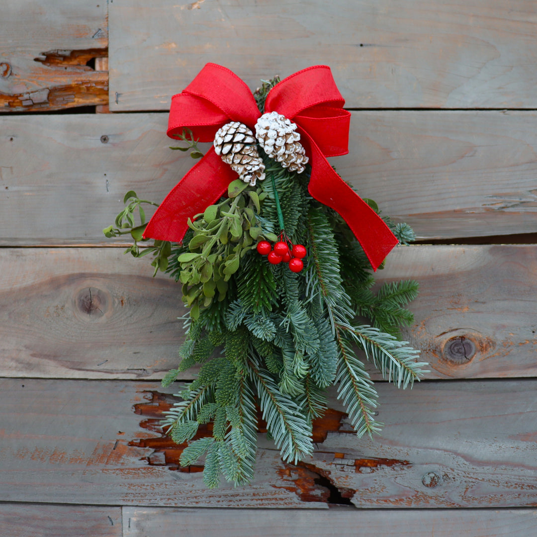 Christmas Greens Door Charm