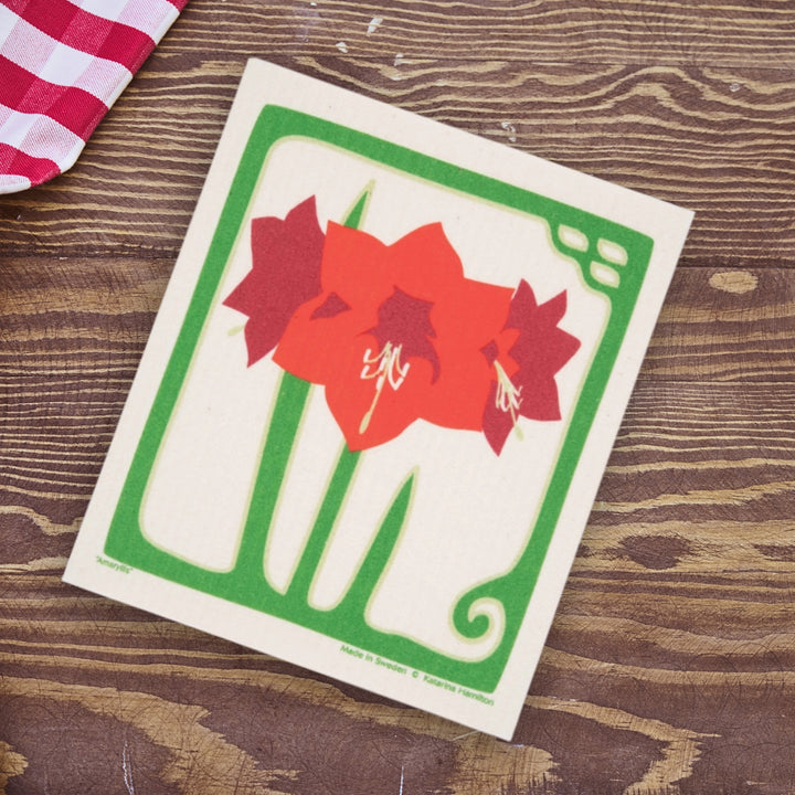 Swedish Dishcloth Amaryllis
