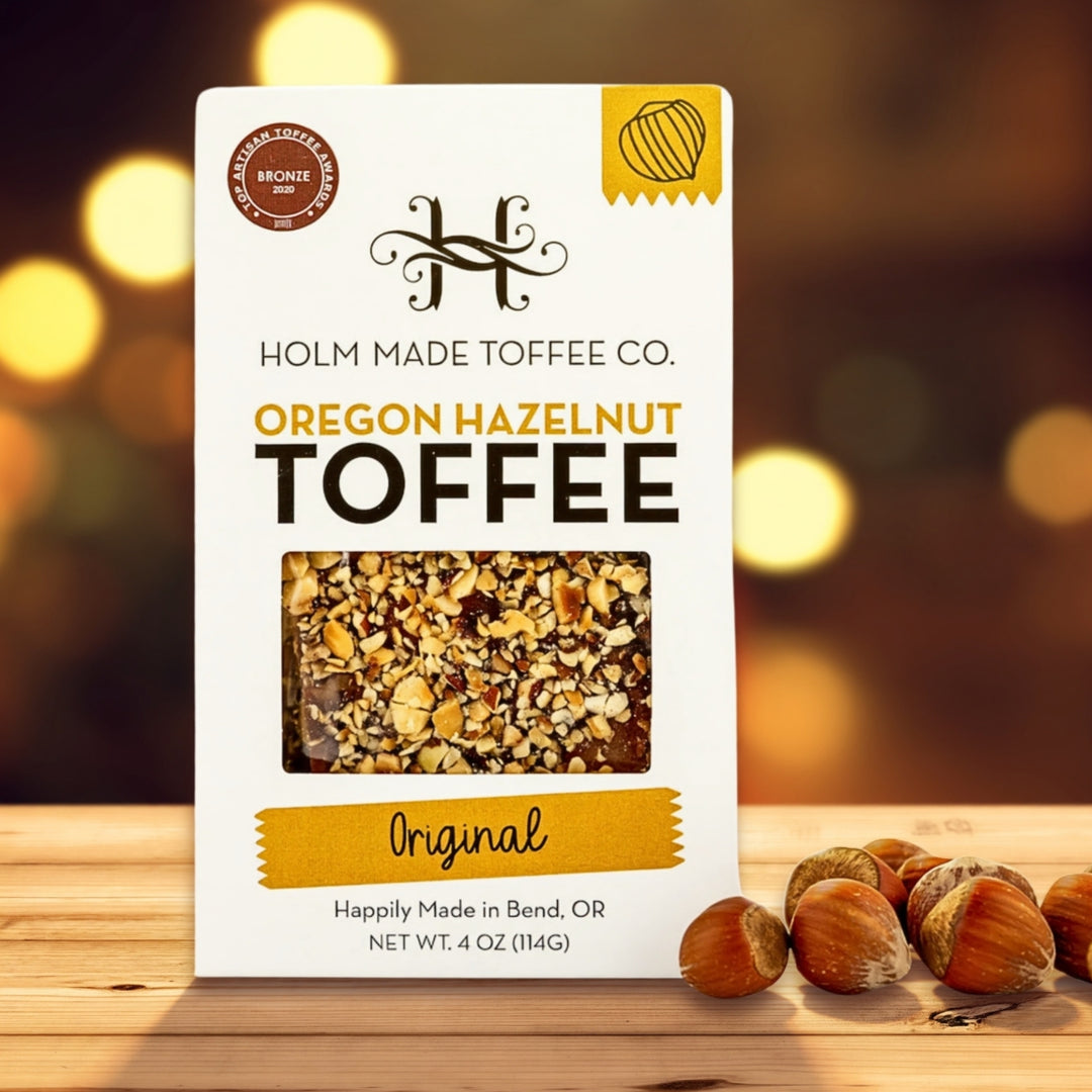 Holm Made Toffee Co. Original Hazelnut Toffee