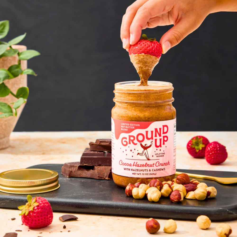 Ground Up Cocoa Hazelnut Crunch Nut Butter