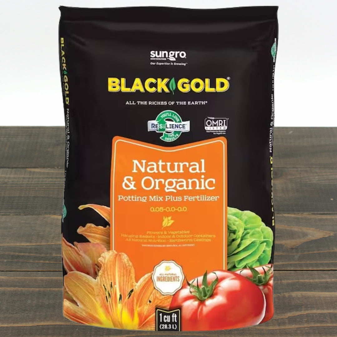 Black Gold® Natural & Organic Potting Mix Plus Fertilizer