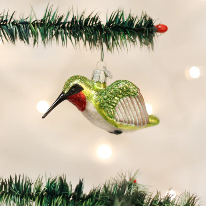 Hummingbird Old World Ornament