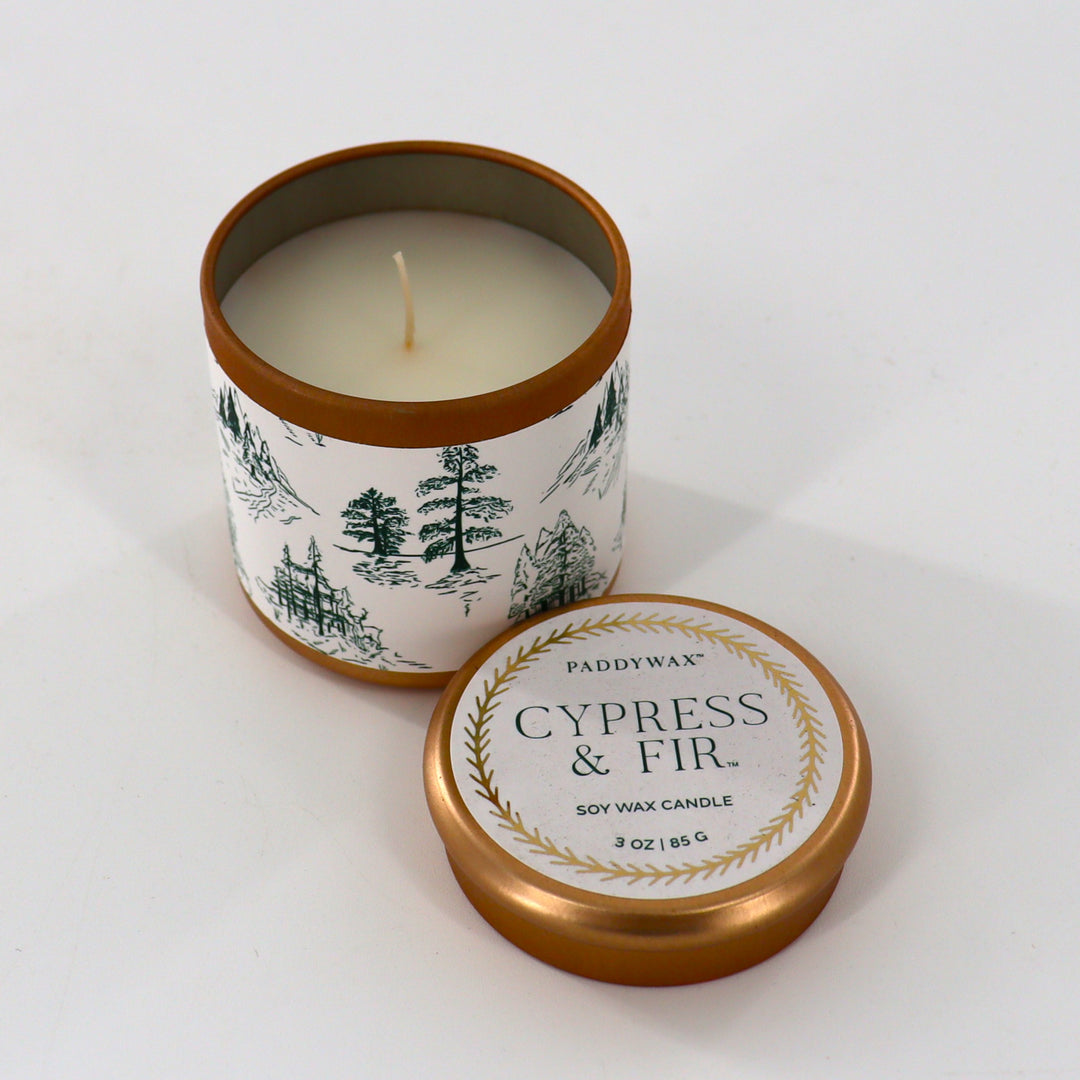 Paddy Wax Cypress and Fir Candle Collection