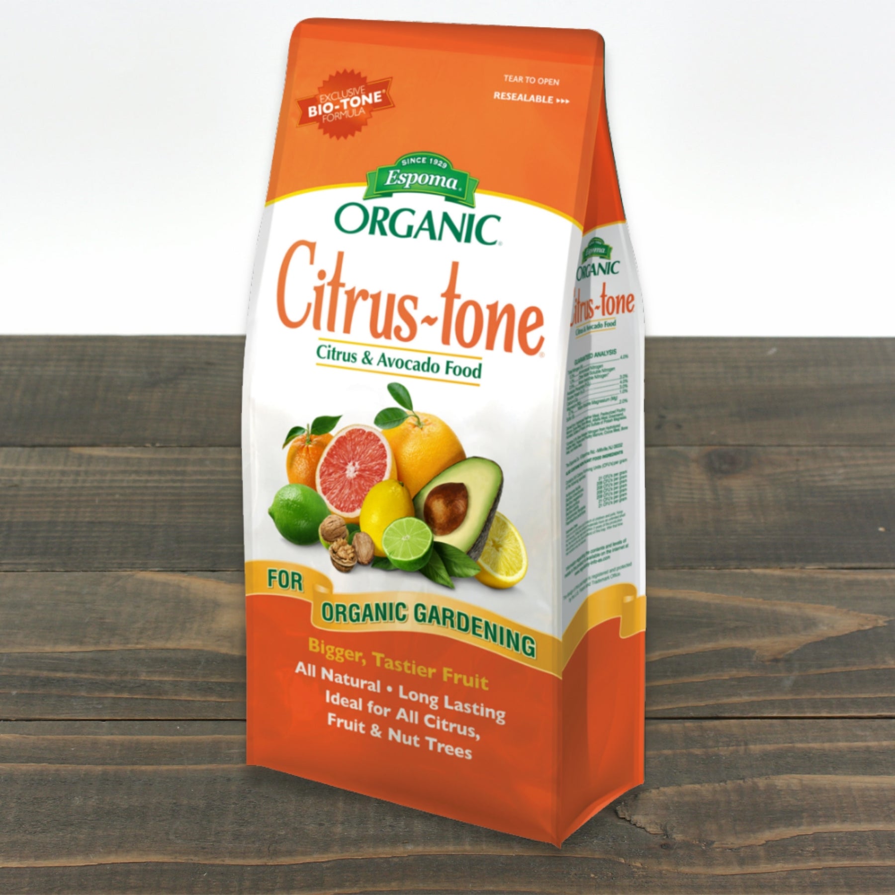 espoma organic palm-tone plant food Espoma Organic Citrus-tone Citrus and Avocado Food | 4 Pound Bag