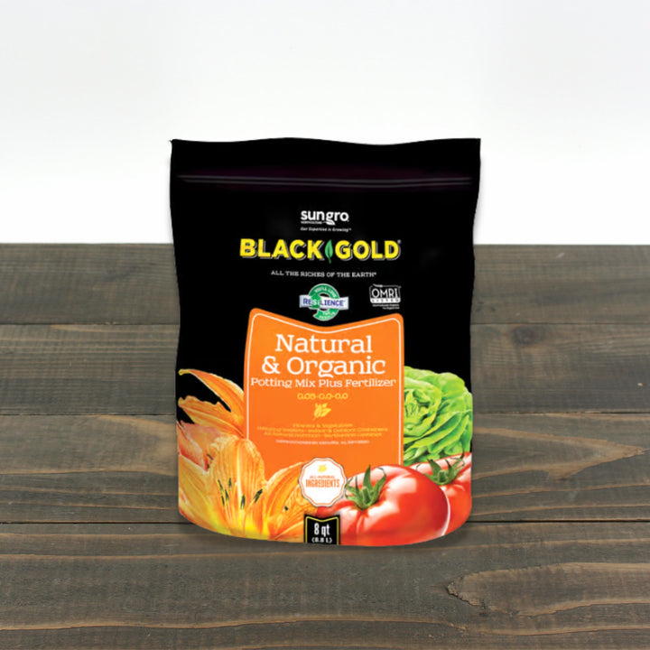 Black Gold® Natural & Organic Potting Mix Plus Fertilizer