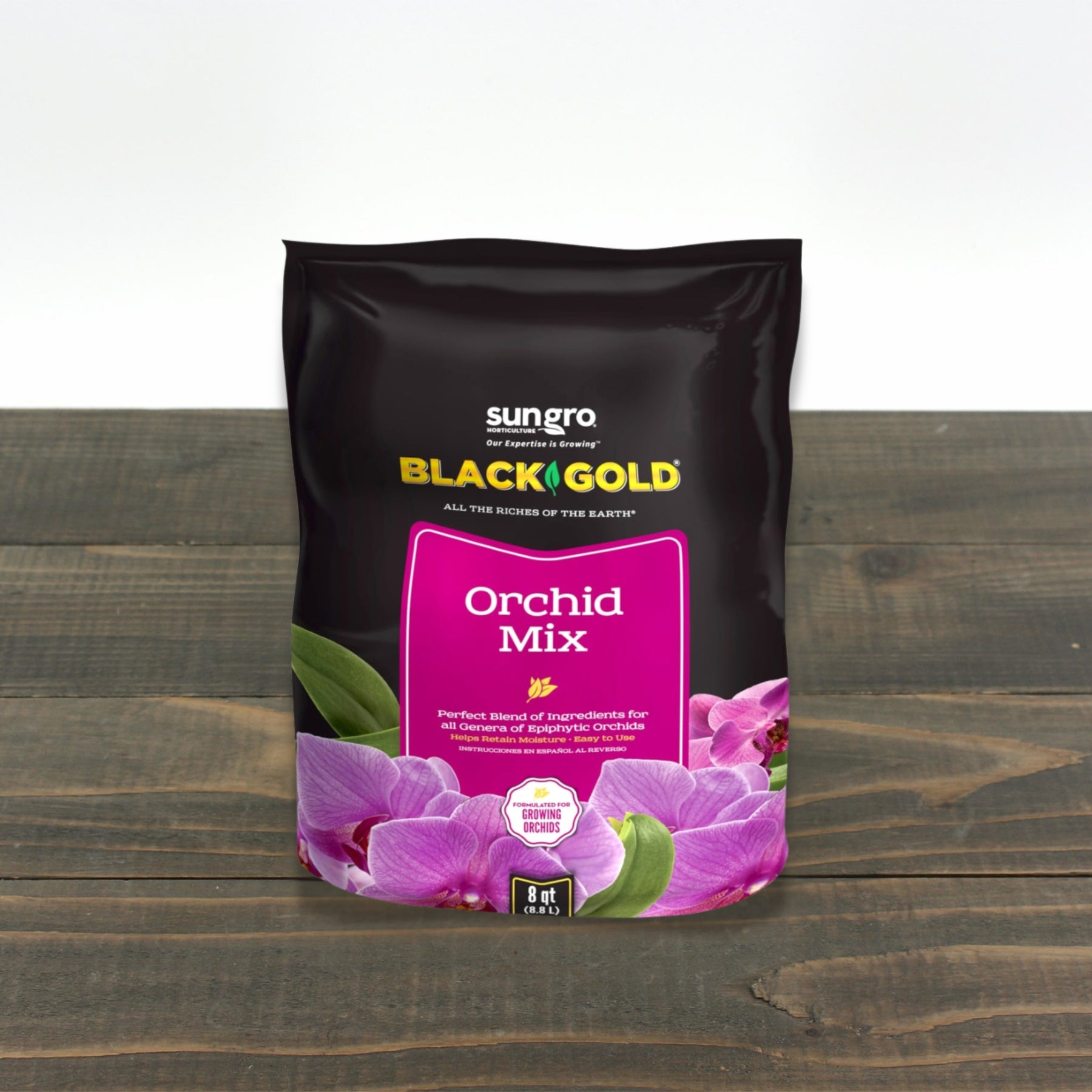 where to buy orchid potting mix near me Black Gold 1411402-Q08P Orchid Mix Premium Soil Mix, 8 QT