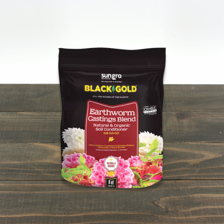Black Gold® Natural & Organic Earthworm Castings Blend