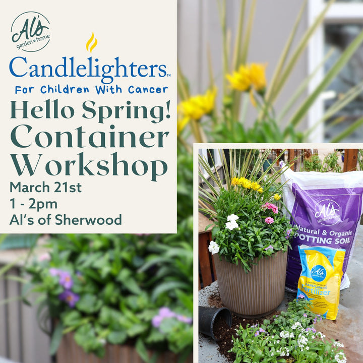 Candlelighters - Hello Spring! Container Workshop - Sherwood