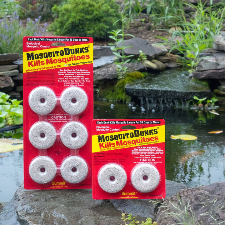 Mosquito Dunks 6 pack and 2 pack