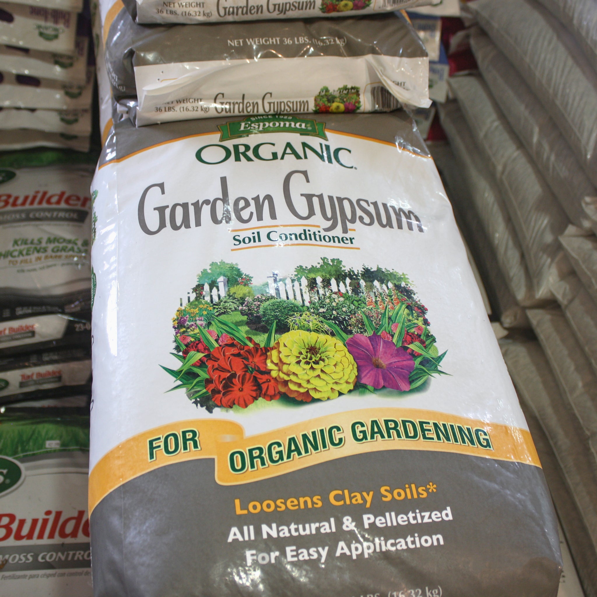 Espoma Organic Garden Gypsum Soil