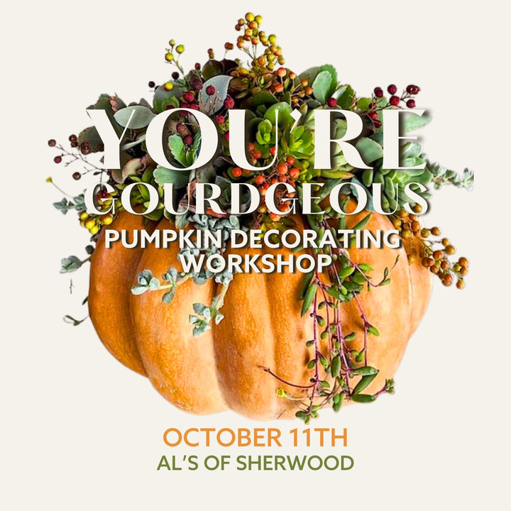You're Gourdgeous: Pumpkin Decorating Workshop Sherwood