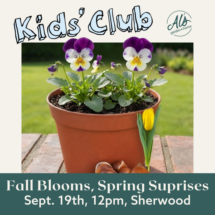 Fall Blooms, Spring Suprises - Kids' Club: Sherwood