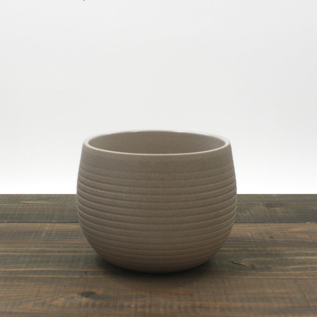 LINARA POT - TAUPE STONE 6.25 in.