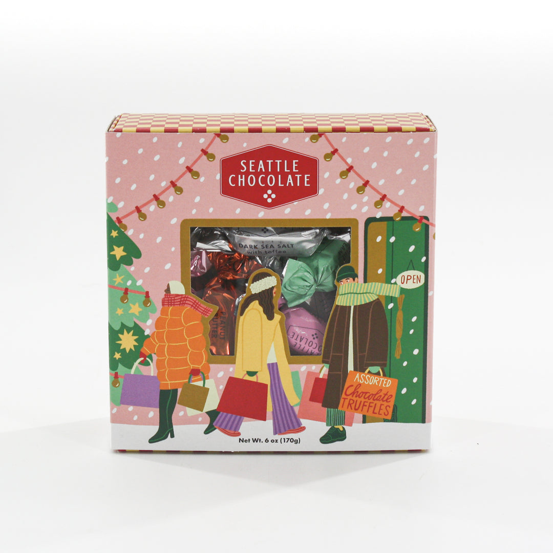 Seattle Chocolate Window Shop Truffle Gift Box