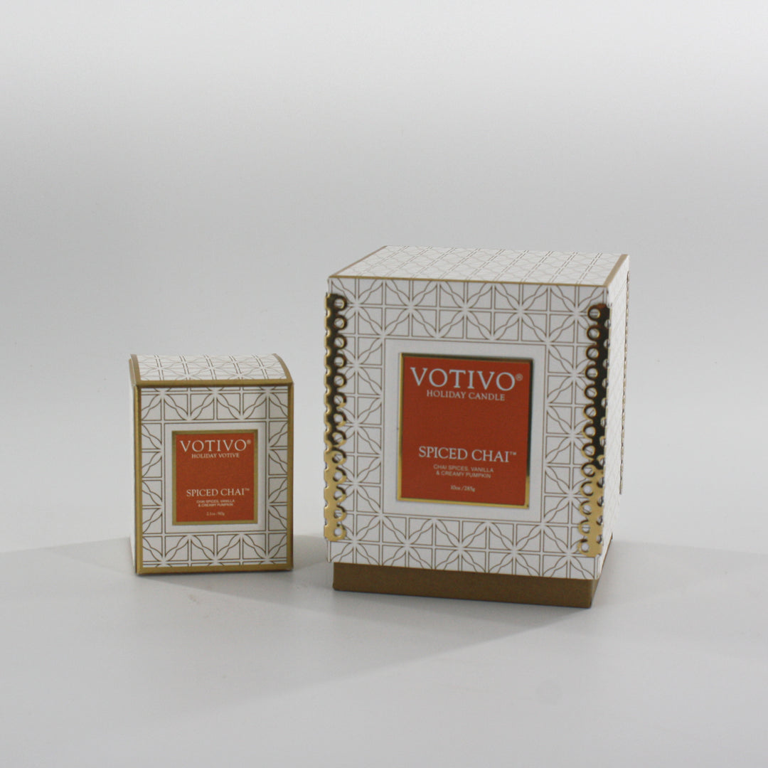 Votivo Spiced Chai Candle Collection