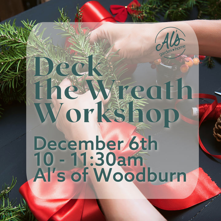 Deck the Wreath Workshop: Woodburn