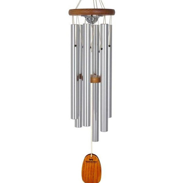 Amazing Grace Wind Chime- Silver Small