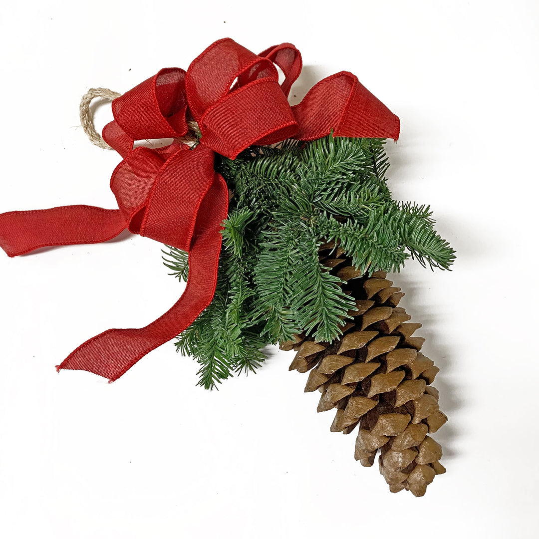 Christmas Greens Door Charm