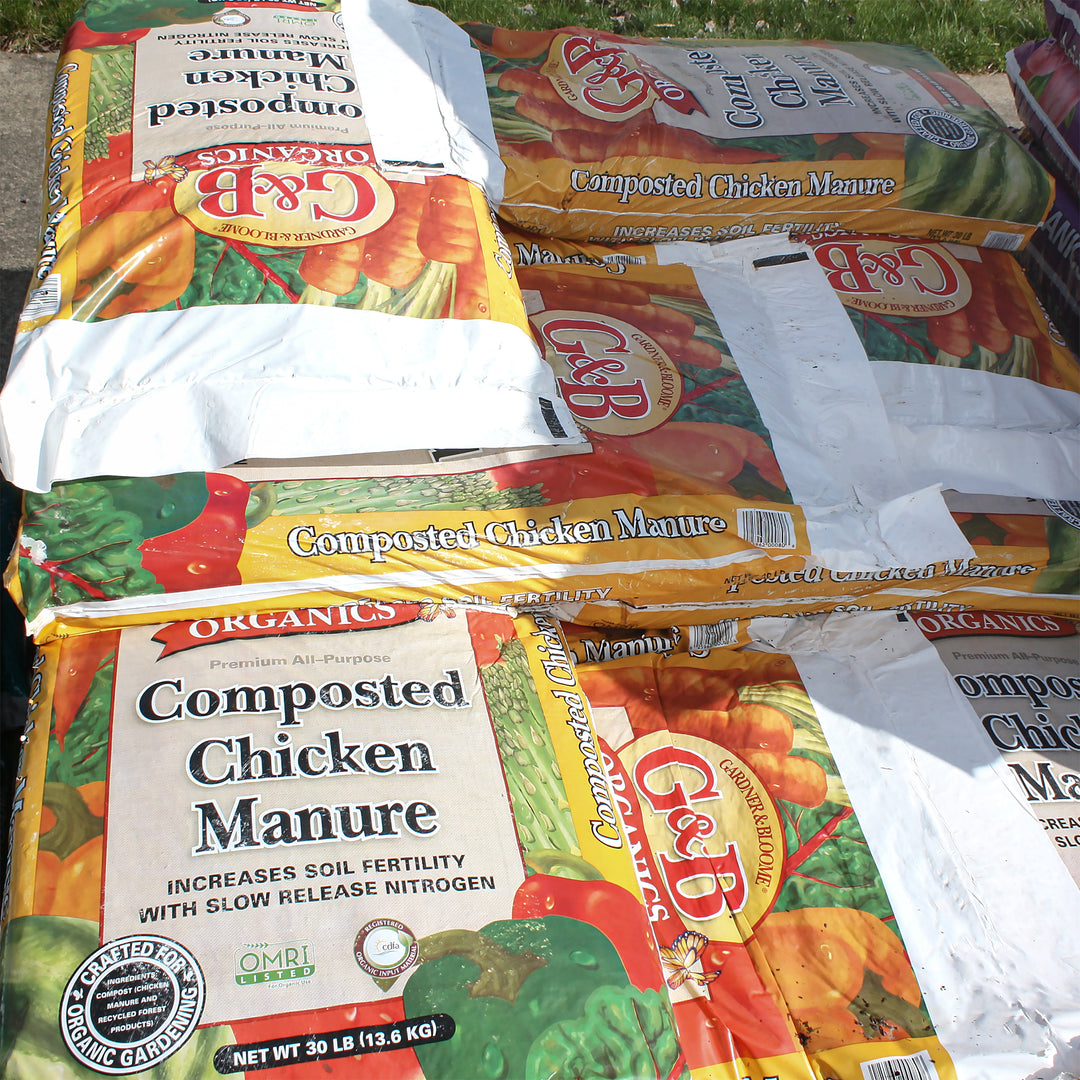 Kellogg Gardner and Bloome® G&B Organics Composted Chicken Manure 30 lb