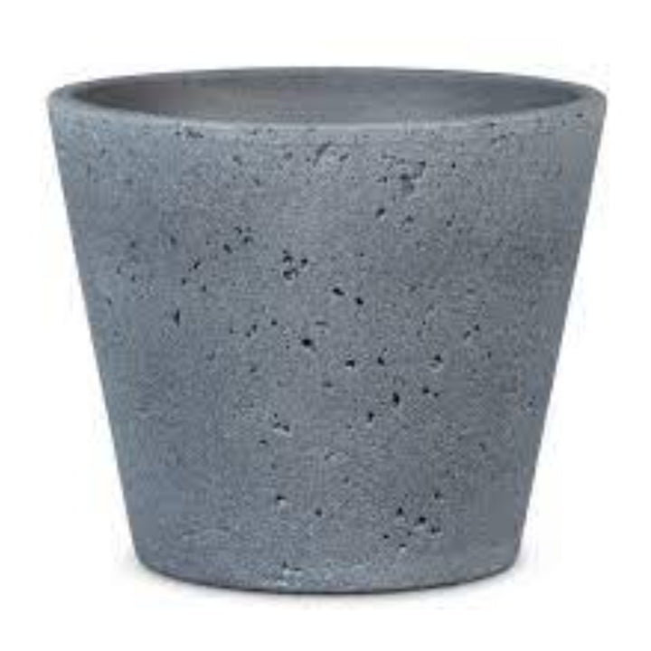 Dark Stone Roca Pot