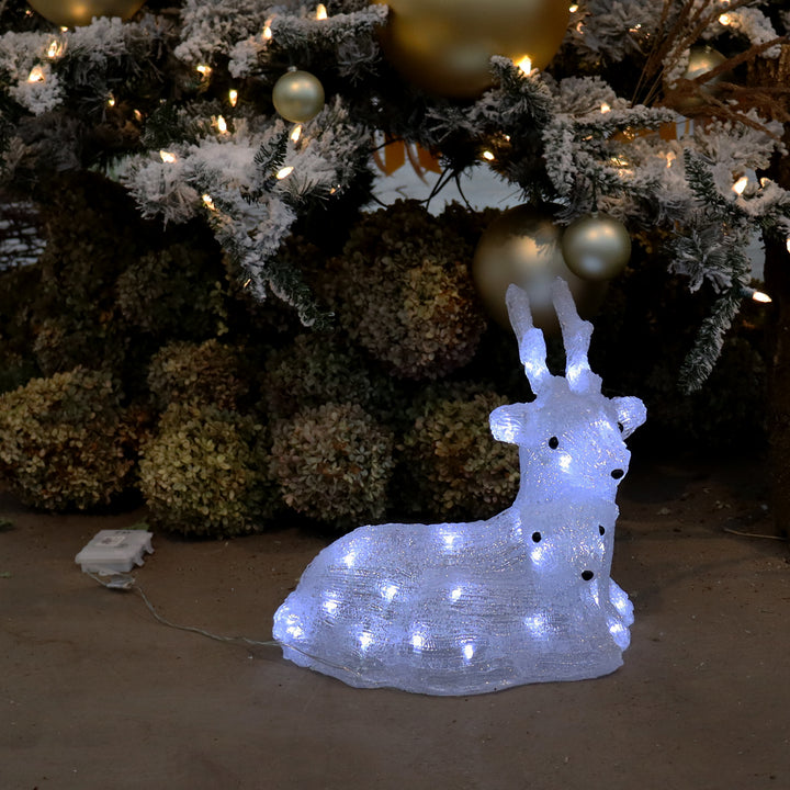 Laying Deer LED Light