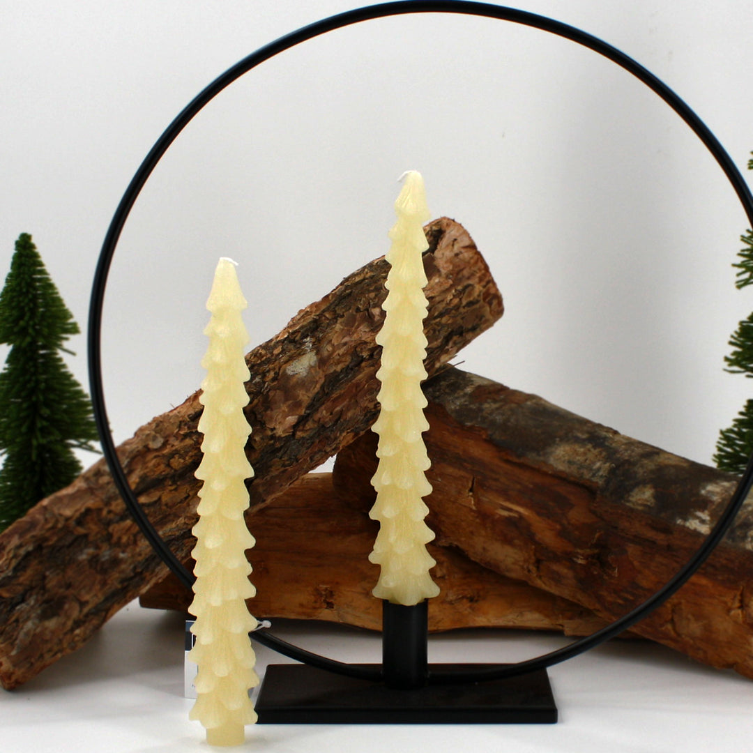 Tree Taper Candle 10" 2-Pack